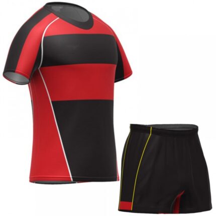 KyzoFire Custom Digital Printed Polyester Rugby Uniform Kit – Personalized Team Apparel & Gear