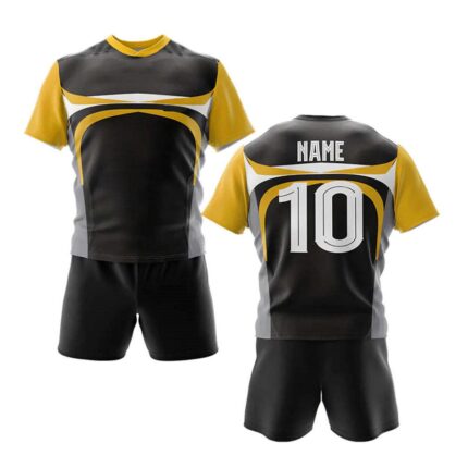 KyzoFire Custom Digital Printed Polyester Rugby Uniform Kit – Personalized Team Apparel & Gear