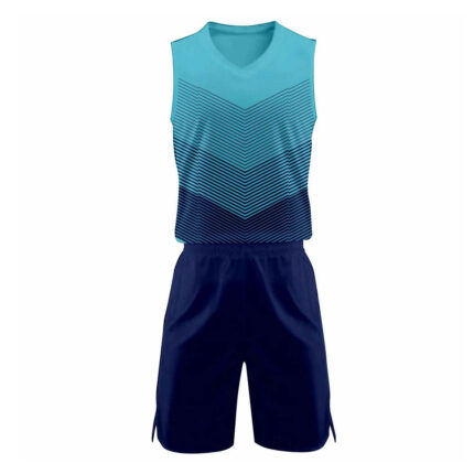 KyzoFire Custom Digital Printed Polyester Basketball Uniform Kit – Personalized Team Jersey & Shorts