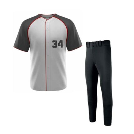 KyzoFire Custom Digital Printed Polyester Baseball Uniform Kit – Personalized Team Apparel & Gear