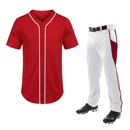 KyzoFire Custom Digital Printed Polyester Baseball Uniform Kit – Personalized Team Apparel & Gear