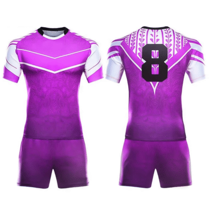 KyzoFire Custom Digital Printed Polyester Rugby Uniform Kit – Personalized Team Apparel & Gear