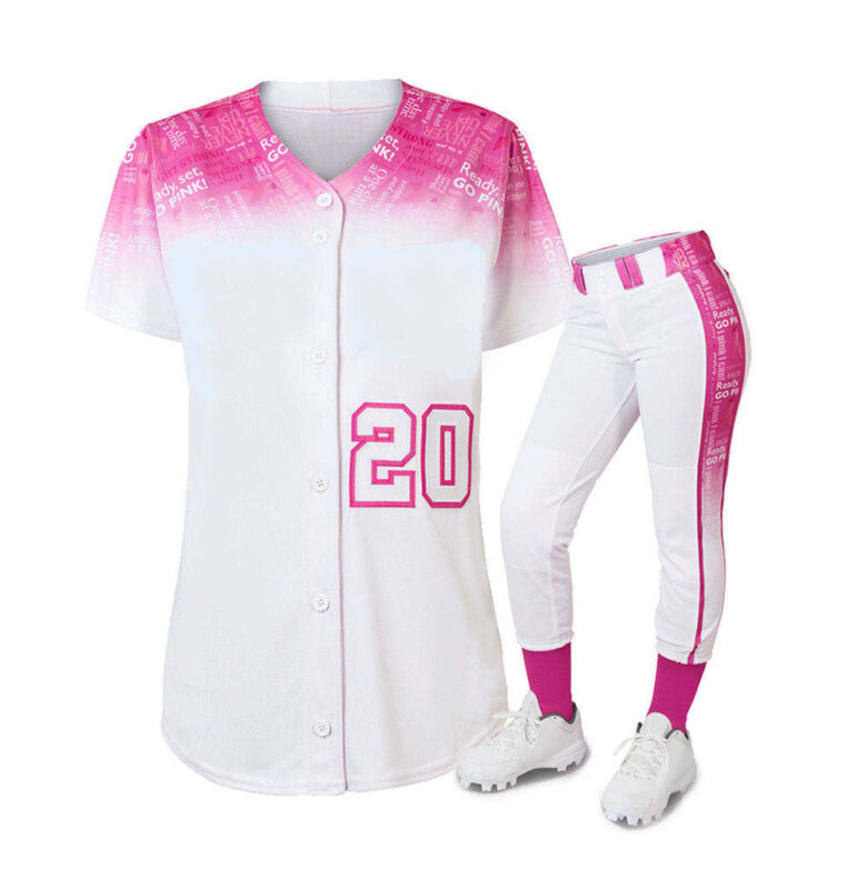 KyzoFire Custom Digital Printed Polyester Baseball Uniform Kit – Personalized Team Apparel & Gear