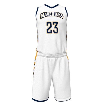 KyzoFire Custom Digital Printed Polyester Basketball Uniform Kit – Personalized Team Jersey & Shorts