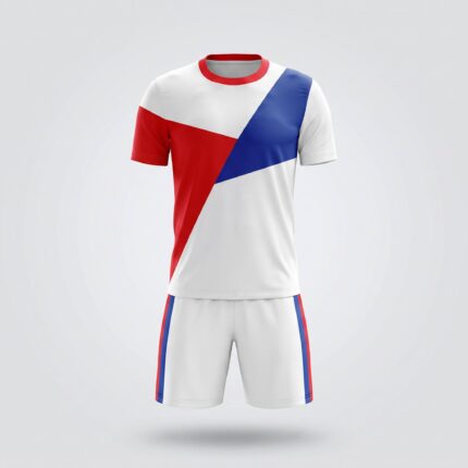 KyzoFire Fully Custom Sublimated Polyester/Spandex Football Uniform & Team Kit – Personalized Athletic Jersey & Shorts Set for Clubs & Academies