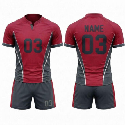 KyzoFire Custom Digital Printed Polyester Rugby Uniform Kit – Personalized Team Apparel & Gear