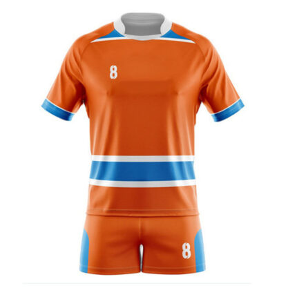 KyzoFire Custom Digital Printed Polyester Rugby Uniform Kit – Personalized Team Apparel & Gear