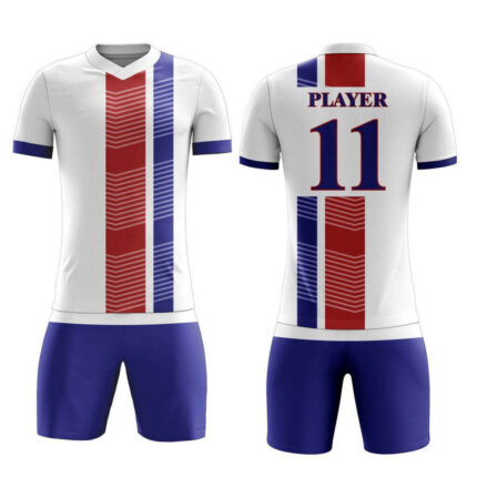 KyzoFire Fully Custom Football Uniform & Team Kit – Personalized Athletic Jersey & Shorts Set for Clubs & Academies