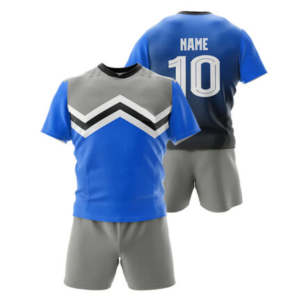 KyzoFire Custom Digital Printed Polyester Rugby Uniform Kit – Personalized Team Apparel & Gear
