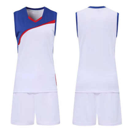 KyzoFire Custom Digital Printed Polyester Volleyball Uniform Kit – Personalized Team Jersey & Shorts