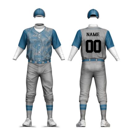 KyzoFire Custom Digital Printed Polyester Baseball Uniform Kit – Personalized Team Apparel & Gear