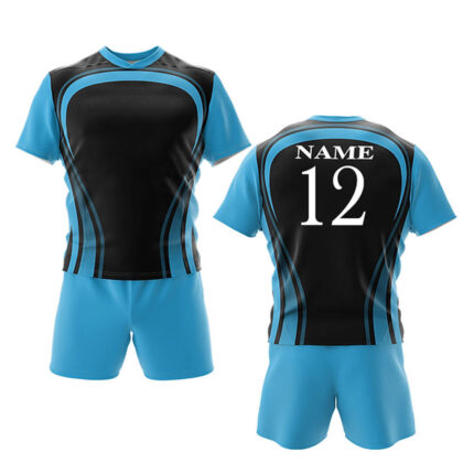 KyzoFire Custom Digital Printed Polyester Rugby Uniform Kit – Personalized Team Apparel & Gear