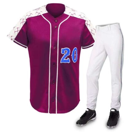 KyzoFire Custom Digital Printed Polyester Baseball Uniform Kit – Personalized Team Apparel & Gear