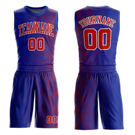 KyzoFire Custom Digital Printed Polyester Basketball Uniform Kit – Personalized Team Jersey & Shorts
