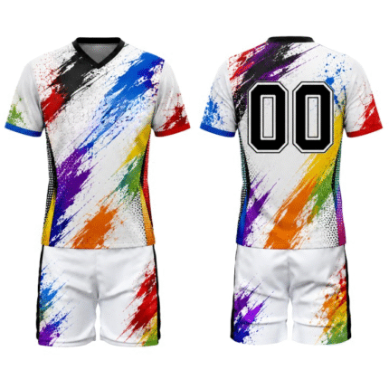 Custom Digital Printed Polyester Volleyball Uniform Kit | KyzoFire