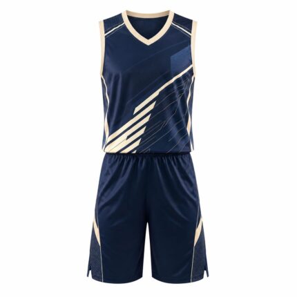 KyzoFire Custom Digital Printed Polyester Basketball Uniform Kit – Personalized Team Jersey & Shorts