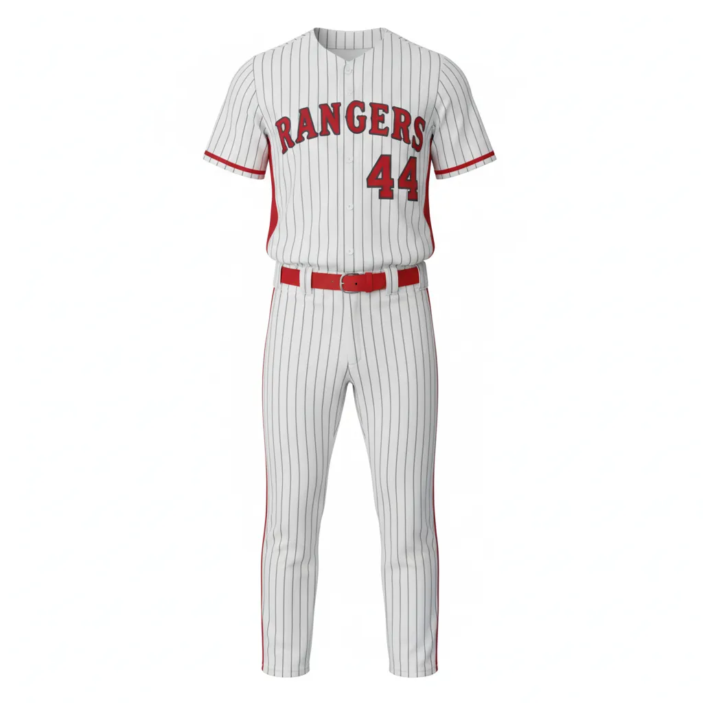 full-button-baseball-uniforms KyzoFire Custom Digital Printed Polyester Baseball Uniform Kit – Personalized Team Apparel & Gear
