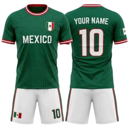 KyzoFire Fully Custom Sublimated Polyester/Spandex Football Uniform & Team Kit – Personalized Athletic Jersey & Shorts Set for Clubs & Academies