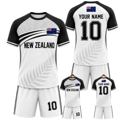 KyzoFire Fully Custom Sublimated Polyester/Spandex Football Uniform & Team Kit – Personalized Athletic Jersey & Shorts Set for Clubs & Academies