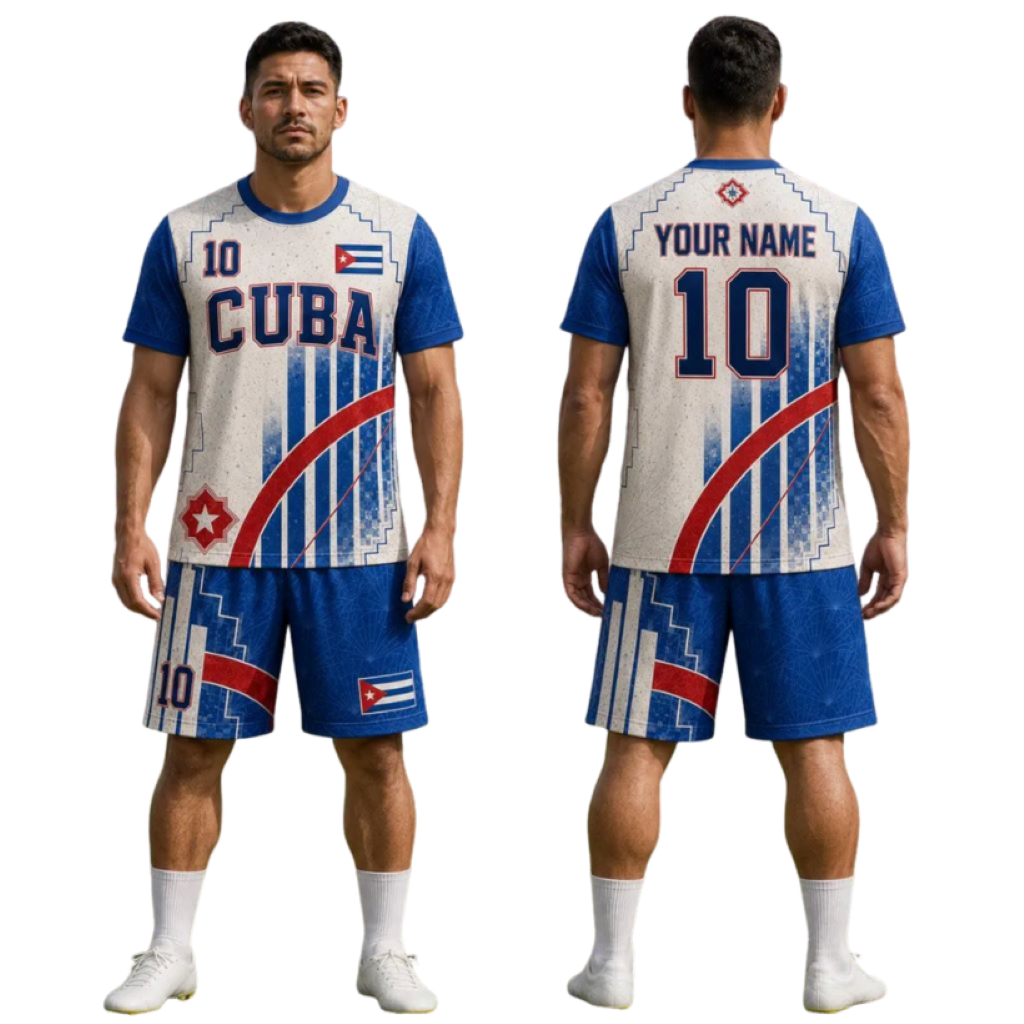 KyzoFire Fully Custom Sublimated Polyester/Spandex Football Uniform & Team Kit – Personalized Athletic Jersey & Shorts Set for Clubs & Academies KyzoFire Fully Custom Sublimated Polyester/Spandex Football Uniform & Team Kit – Personalized Athletic Jersey & Shorts Set for Clubs & Academies