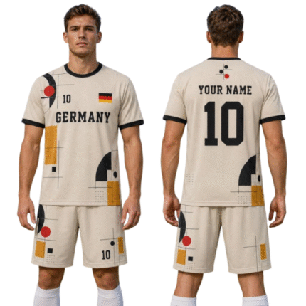 KyzoFire Fully Custom Sublimated Polyester/Spandex Football Uniform & Team Kit – Personalized Athletic Jersey & Shorts Set for Clubs & Academies