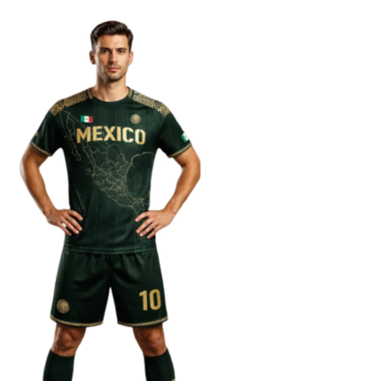 KyzoFire Fully Custom Sublimated Polyester/Spandex Football Uniform & Team Kit – Personalized Athletic Jersey & Shorts Set for Clubs & Academies